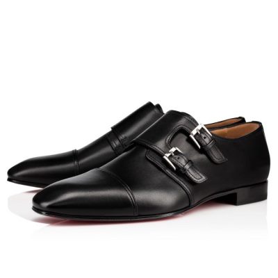Monk Straps Mortimer Christian Louboutin Hombre - Negros - 3201378BK01